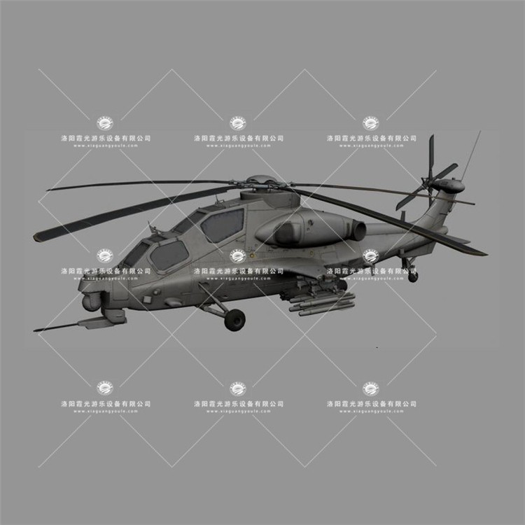 尤溪武装直升机3D模型